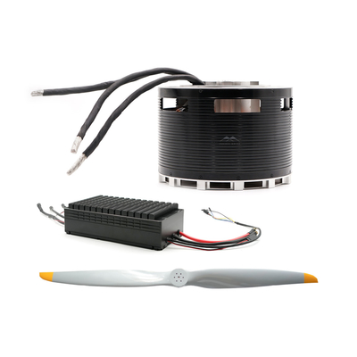 220KG ระบบขับเคลื่อน Drone 240150 BLDC มอเตอร์ 400V 160A เครื่องควบคุมมอเตอร์
