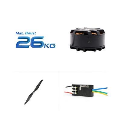 25KG Thrust Brushless Motor voor Zware Lift Drones 8KW 8900RPM